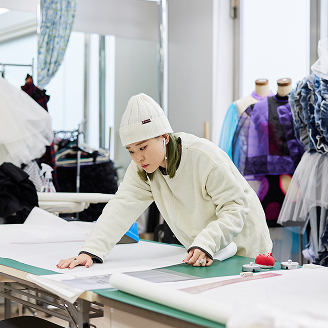 ファッションショー見学