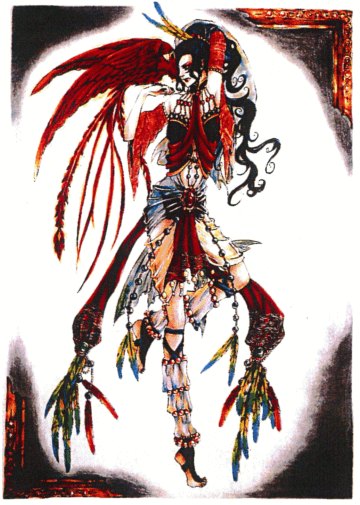 第22回連鎖校協会ファッションデザイン画コンクール 連鎖校協会会長賞作品