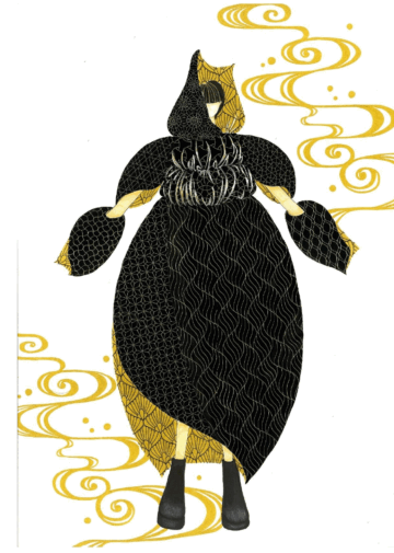 第37回文化服装学院ファッションデザイン画コンクール 文化服装学院連鎖校協会奨励賞　作品