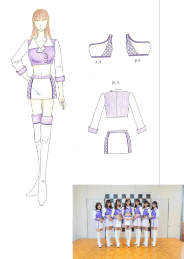 スポーツランドSUGOレースクイーンコスチューム 2022作品